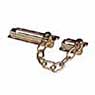 yale door chain brass